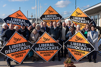 Ed Davey and the St Ives Liberal Democrats