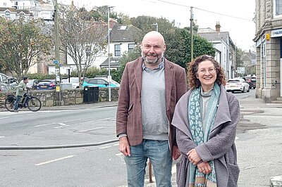 Cllrs Simon Reed and Thalia Marrington want to know your views on Newlyn centre